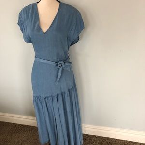 Zara Premium Denim Dress—Like New